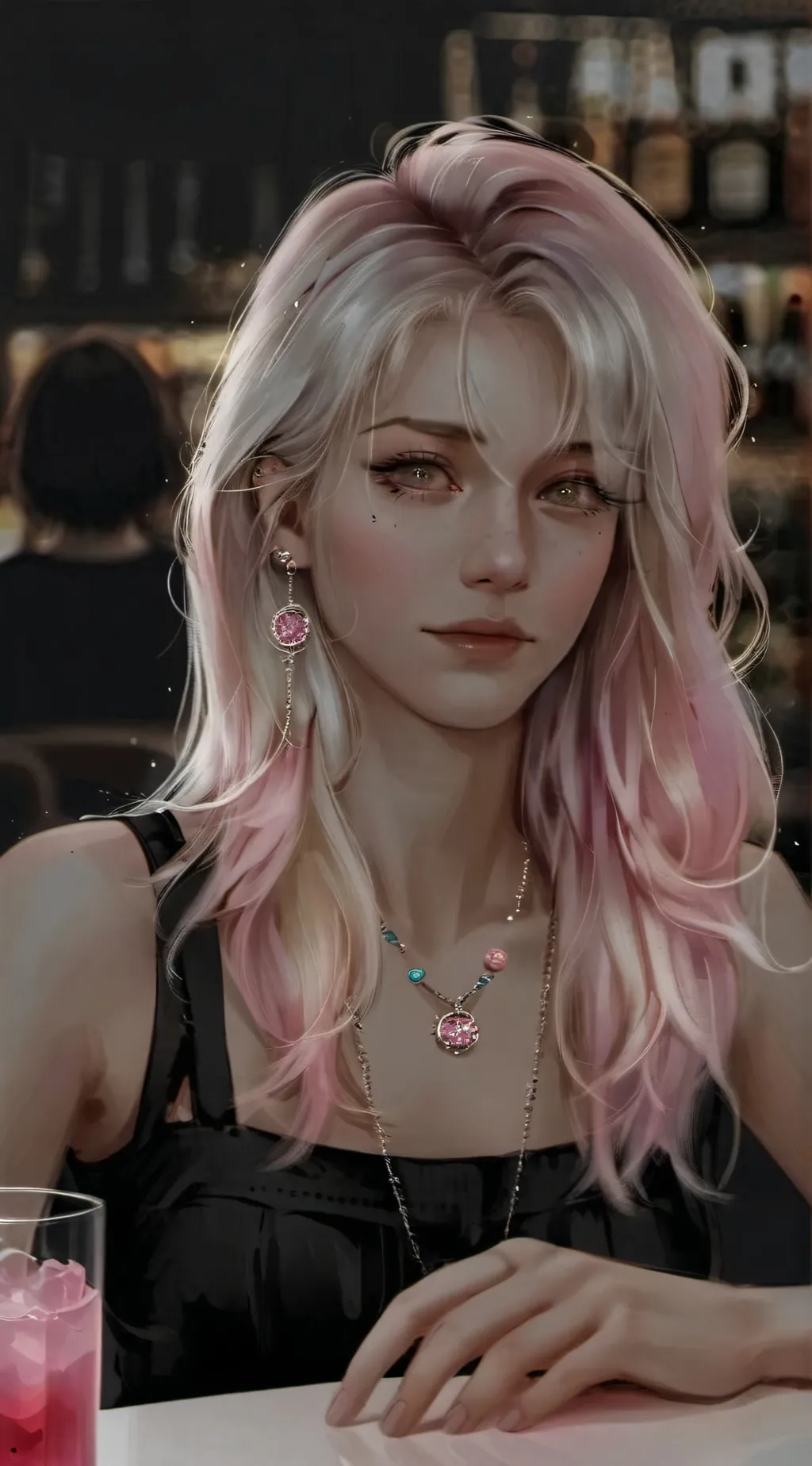 ai character: Laine background