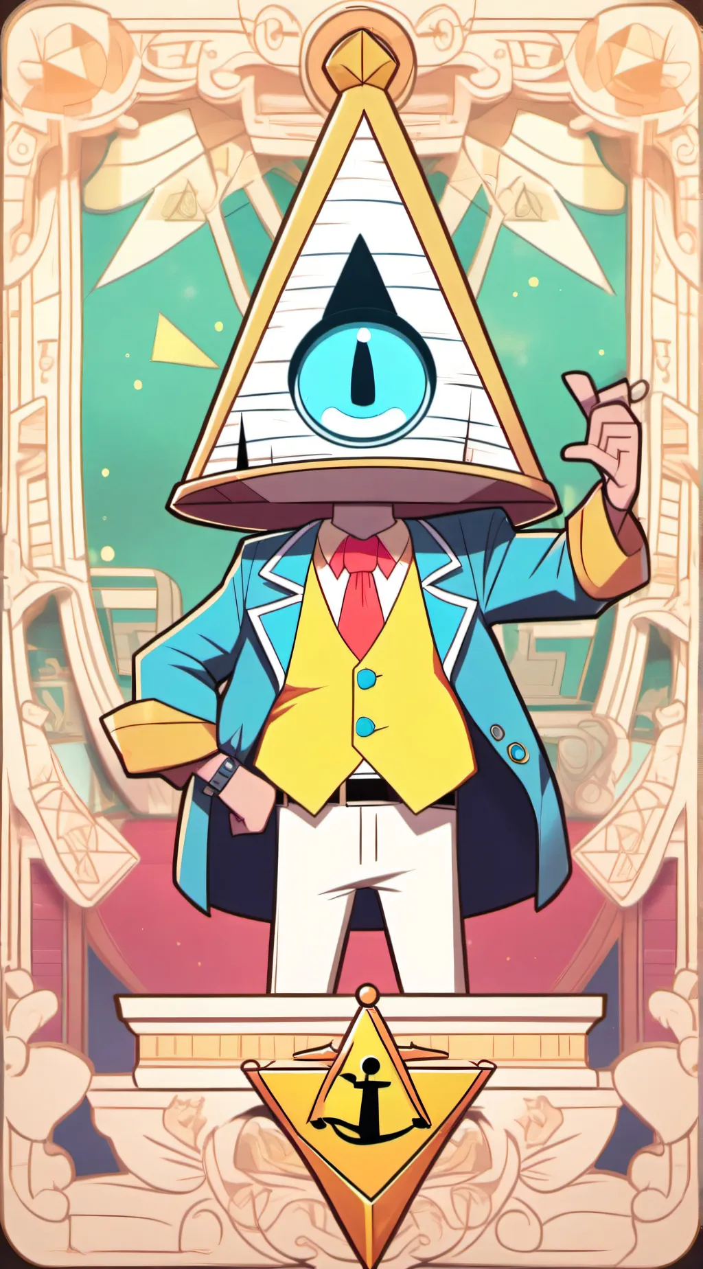 ai character: BABY BILL background