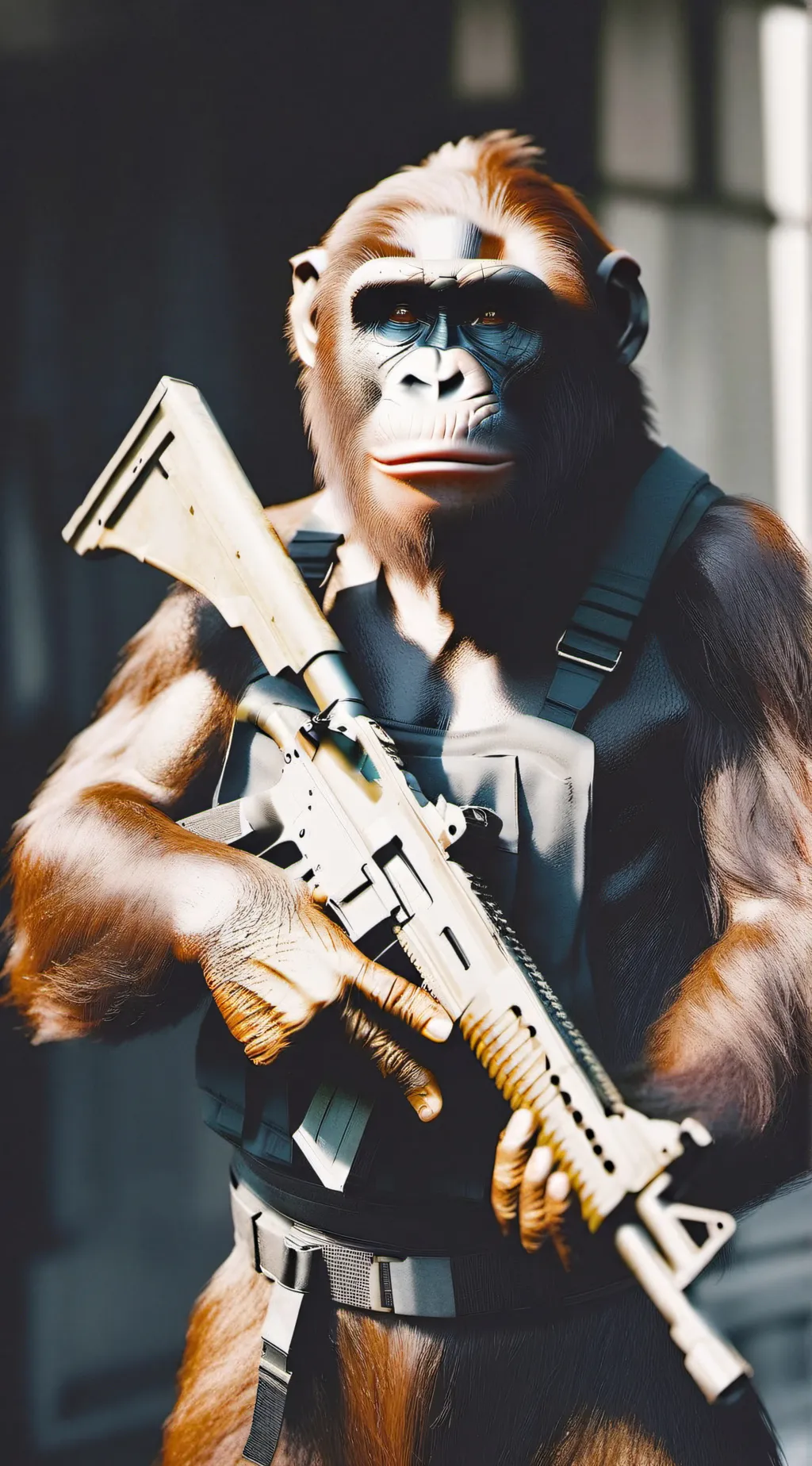 ai character: The ruler of ape background