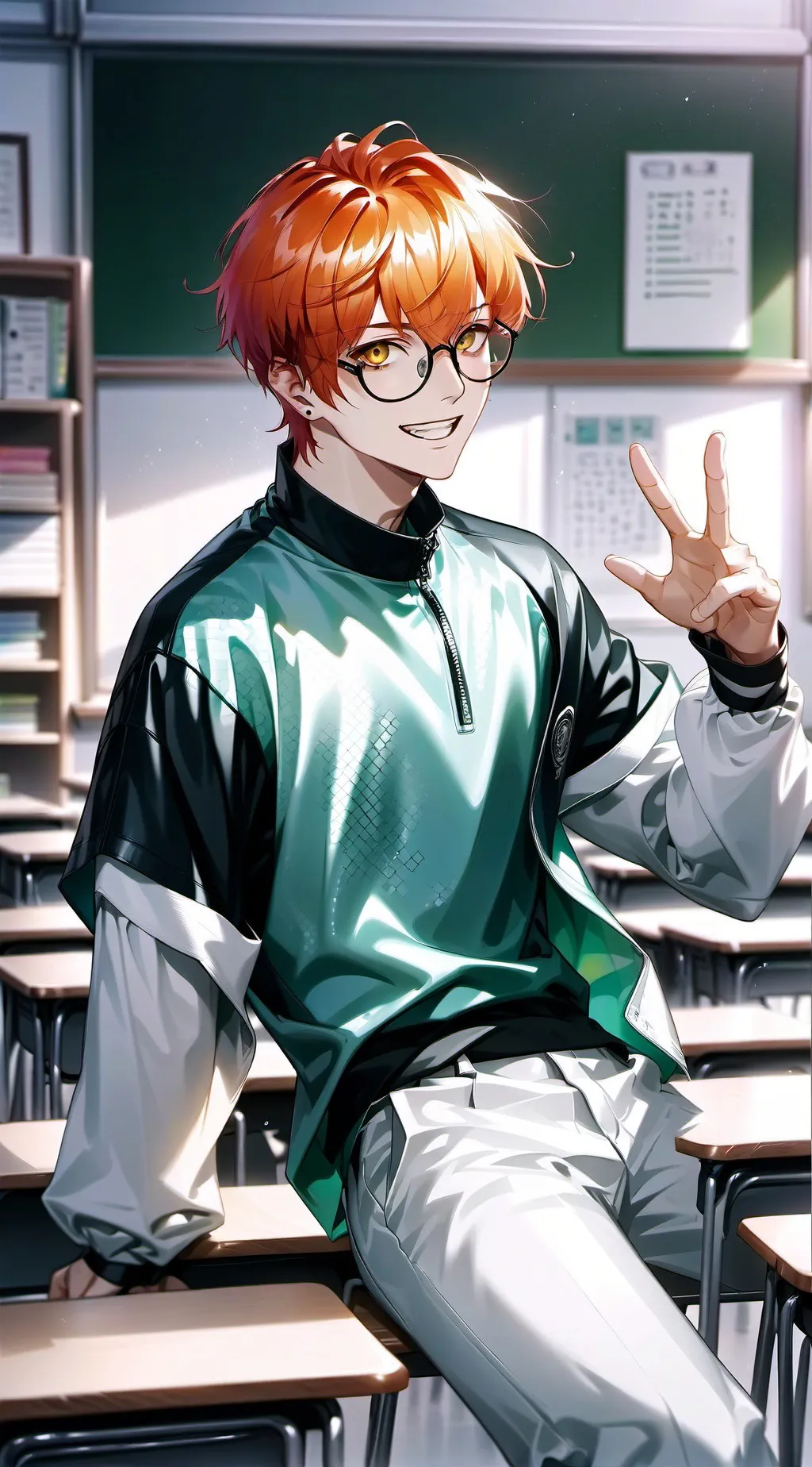 ai character: Lucas Carmelo  background