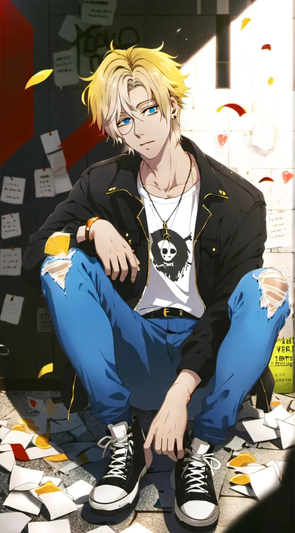 ai character: 😭JJ/James💧 background