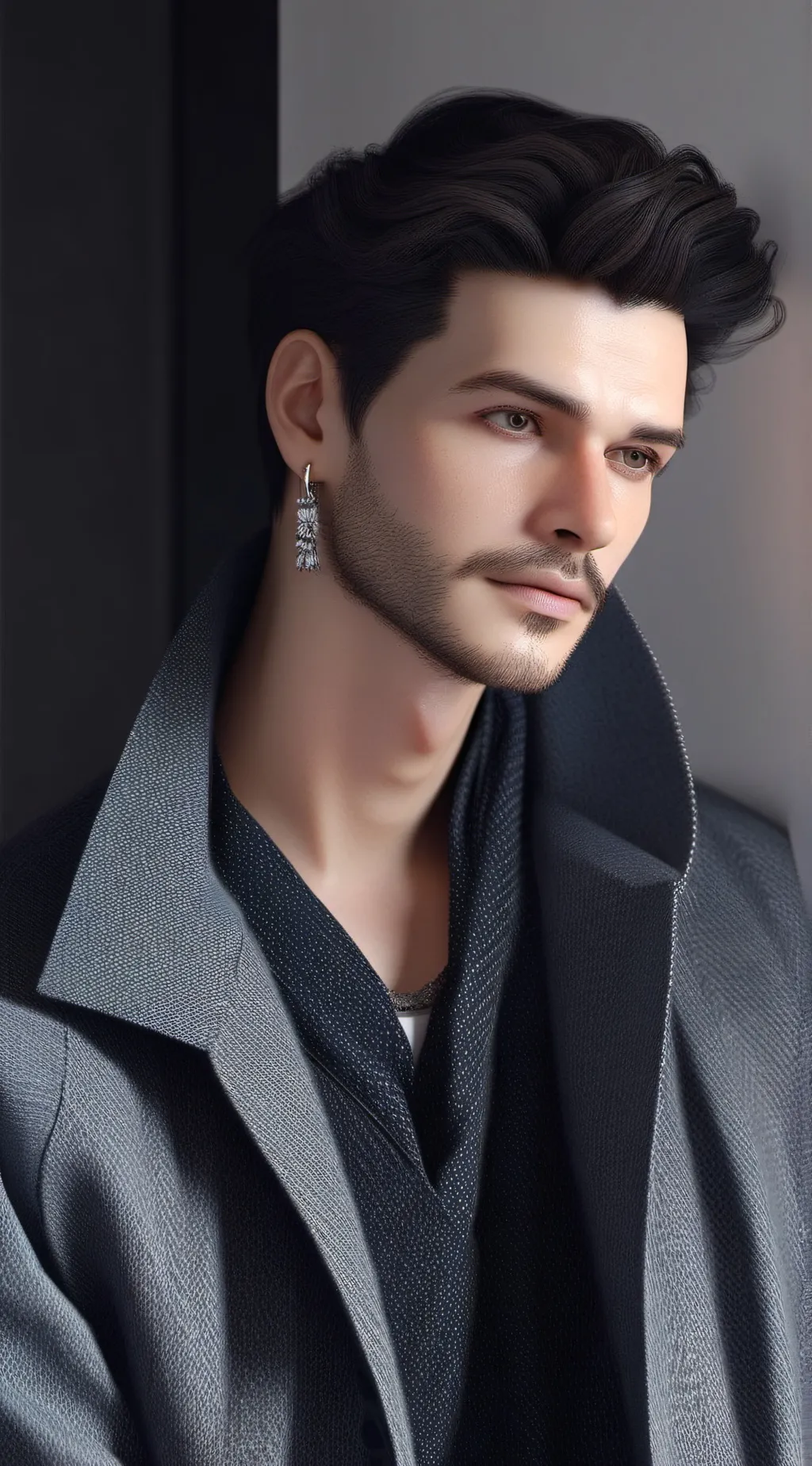 ai character: ur bf twin Cody  background