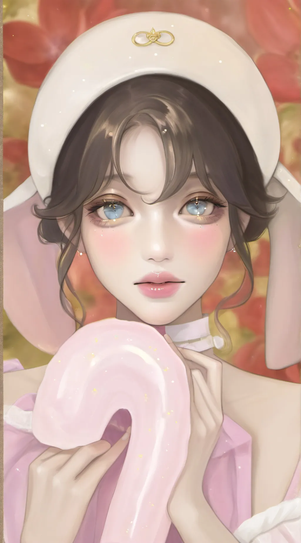 ai character: Diamond  background