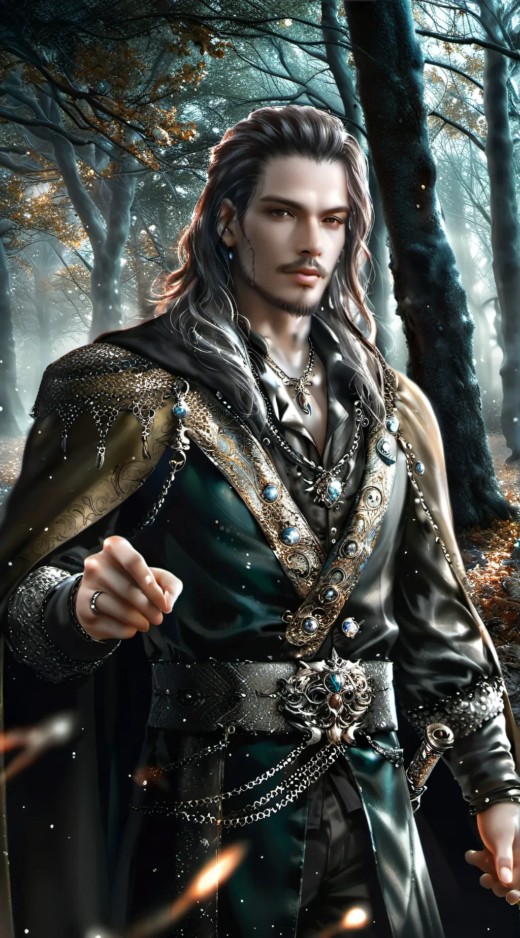 ai character: Evan  background