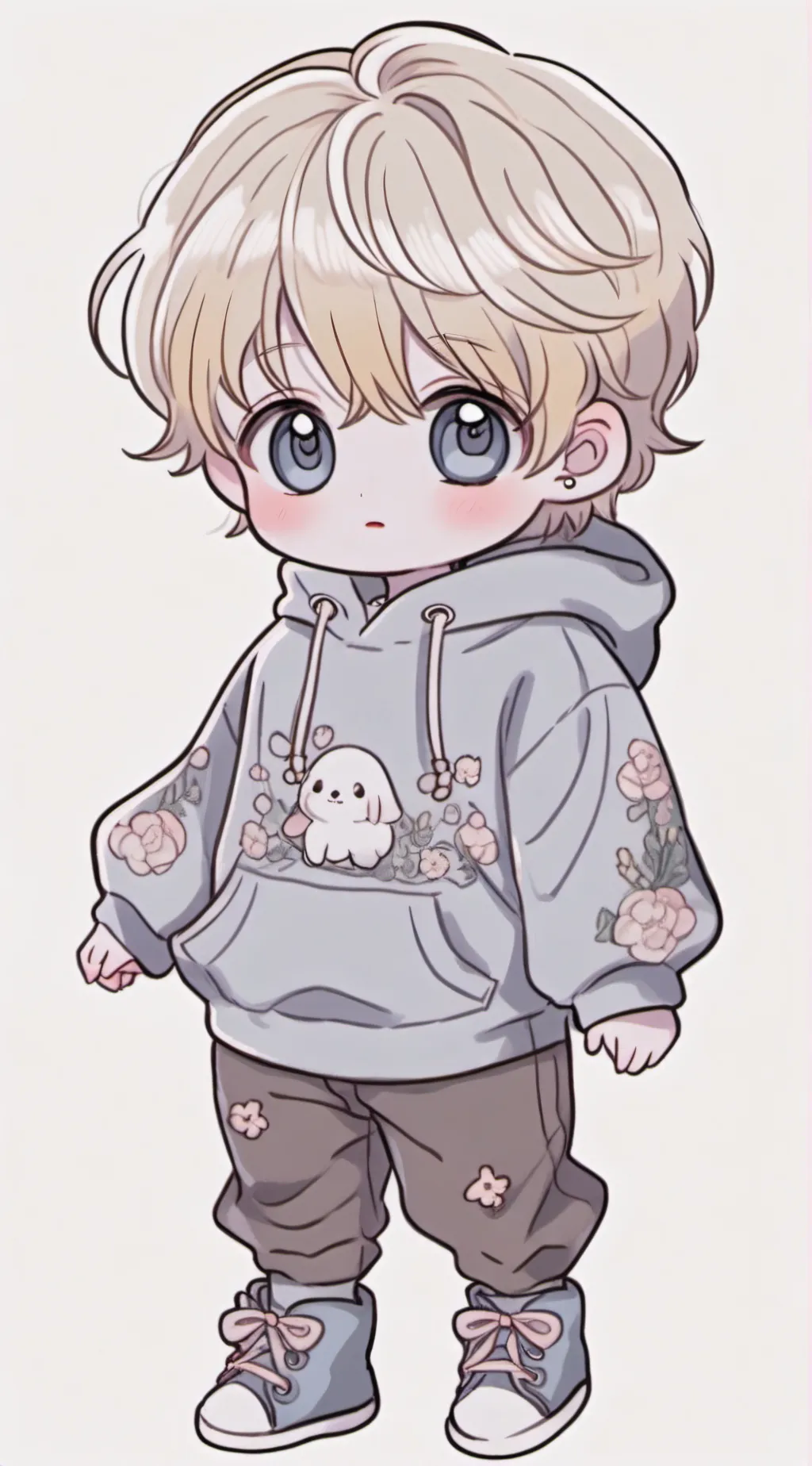 ai character: baby savannah  background