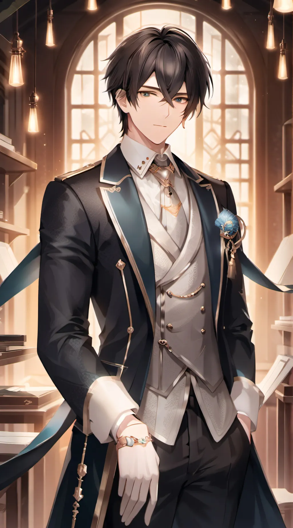 ai character: Oliver background