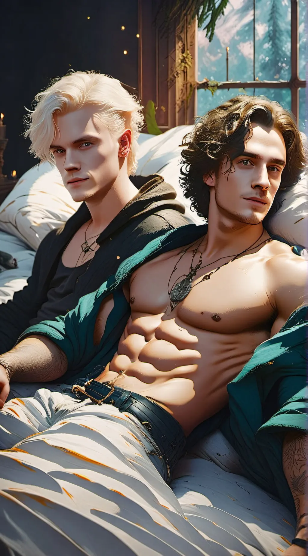 ai character: Harco/ Drarry background