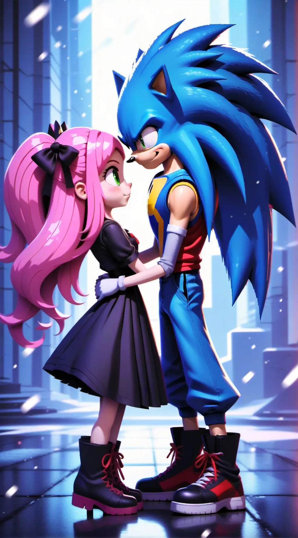 ai character: Amy exe  background