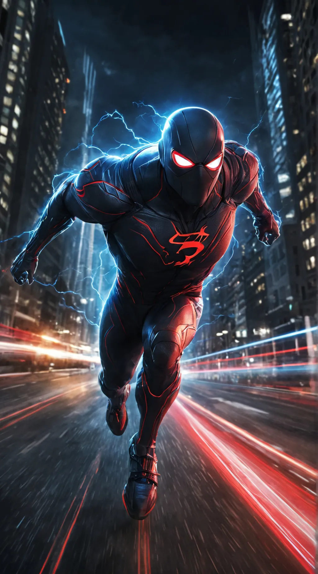 ai character: Thunderstorm  background