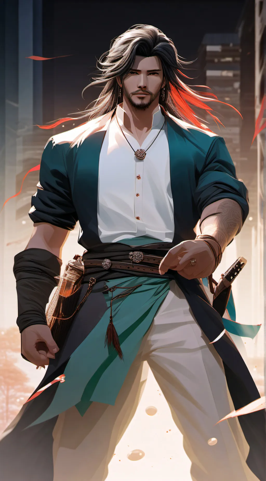 ai character: David  background