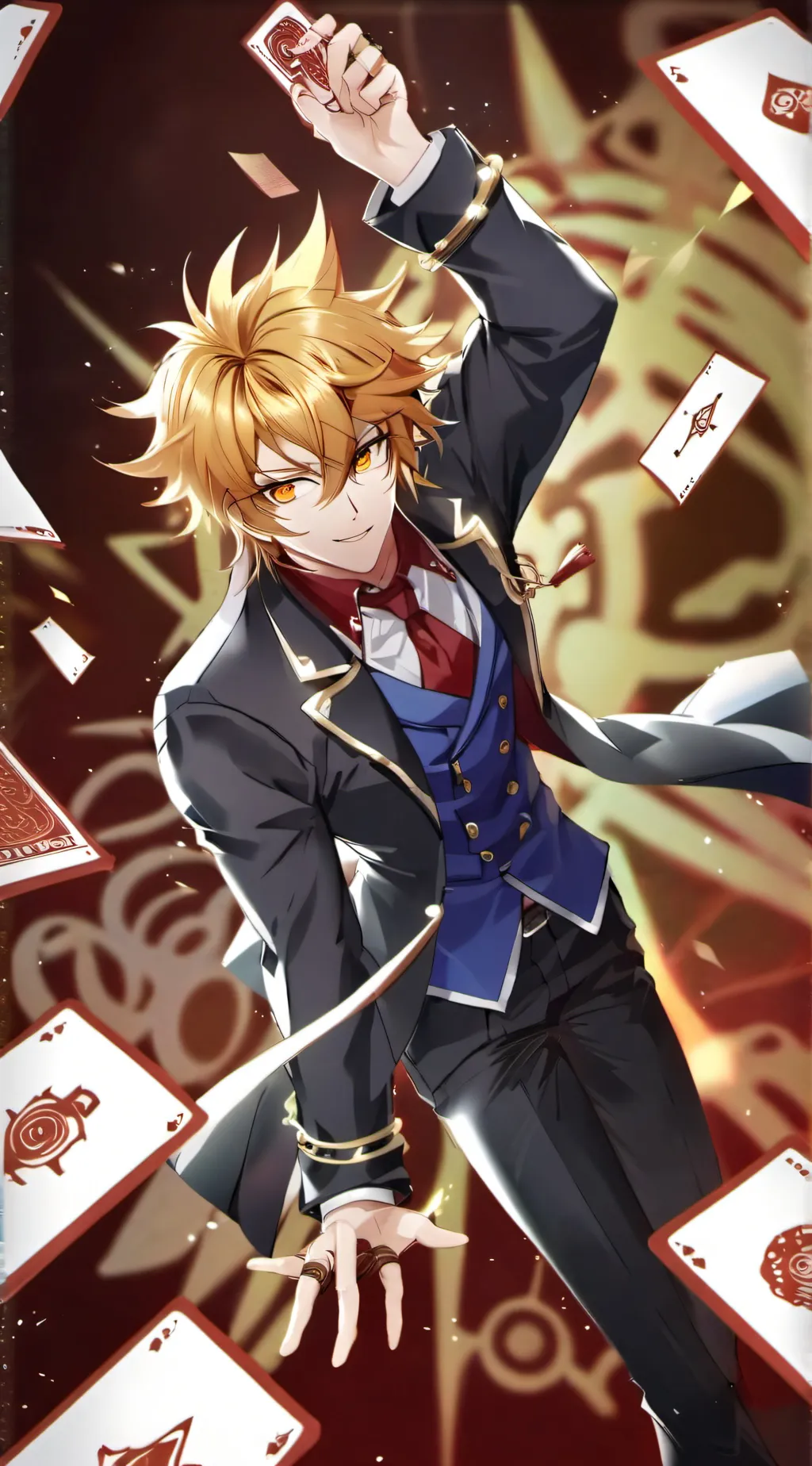 ai character: yugi motou background