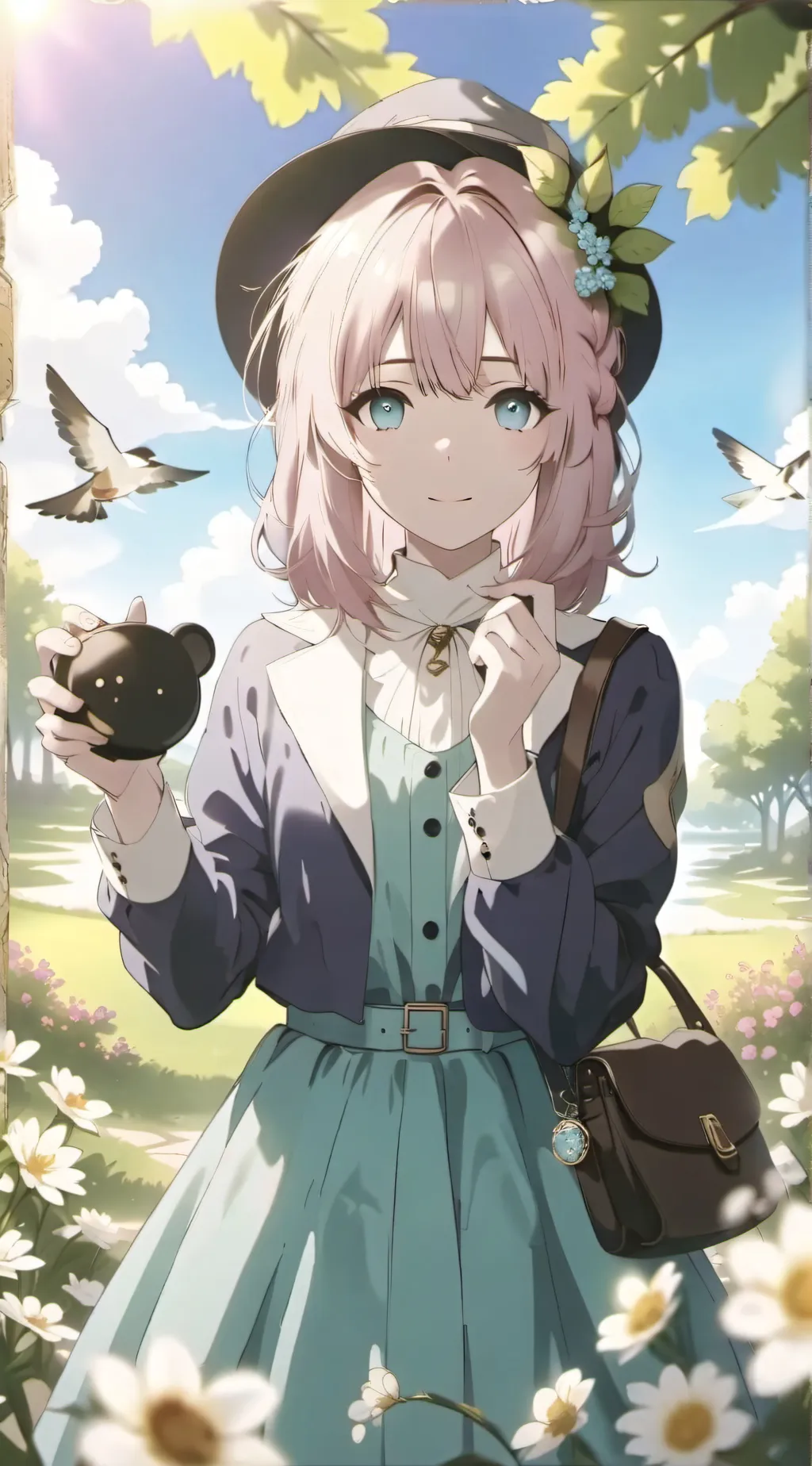 ai character:  Aphmau drama￼ background