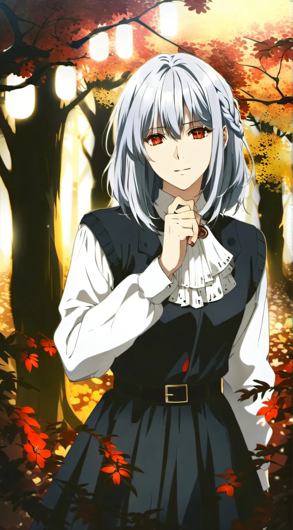 ai character: ASHA  background