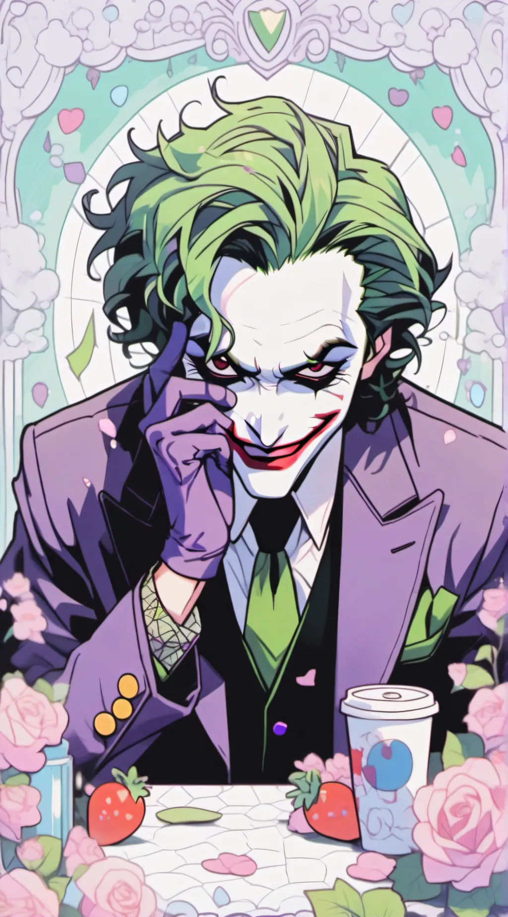 ai character: The joker background