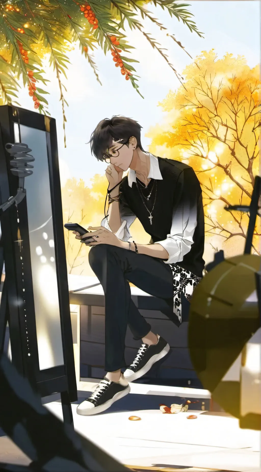 ai character: 😵‍💫IAN😵‍💫 background