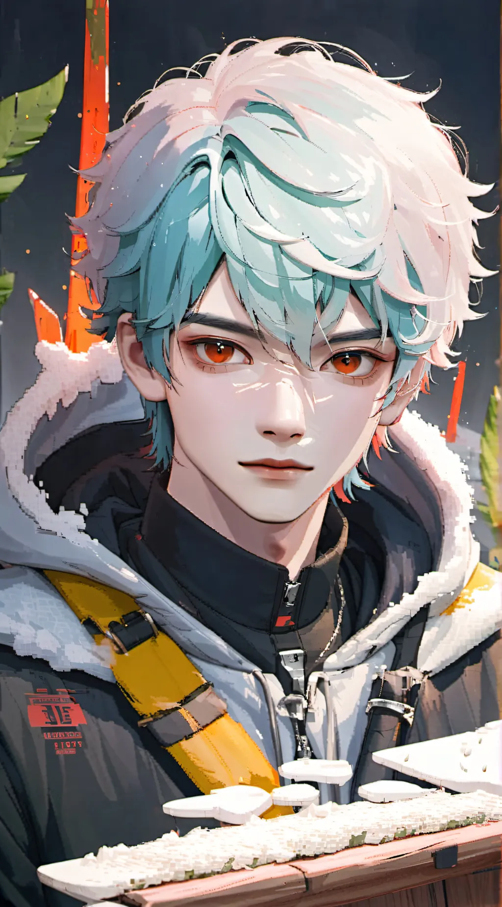 ai character: Elliot  background