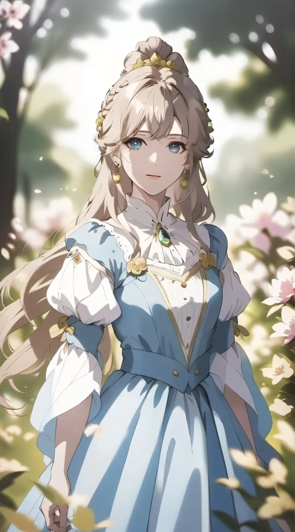 ai character: Priscilla background