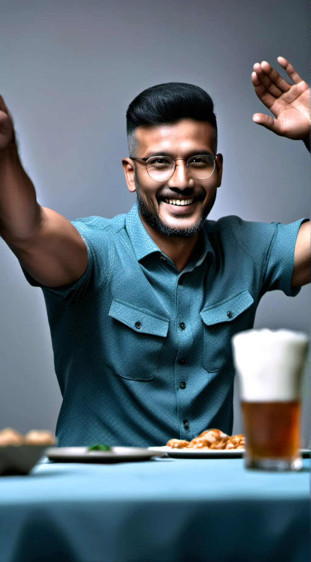 ai character: hi background