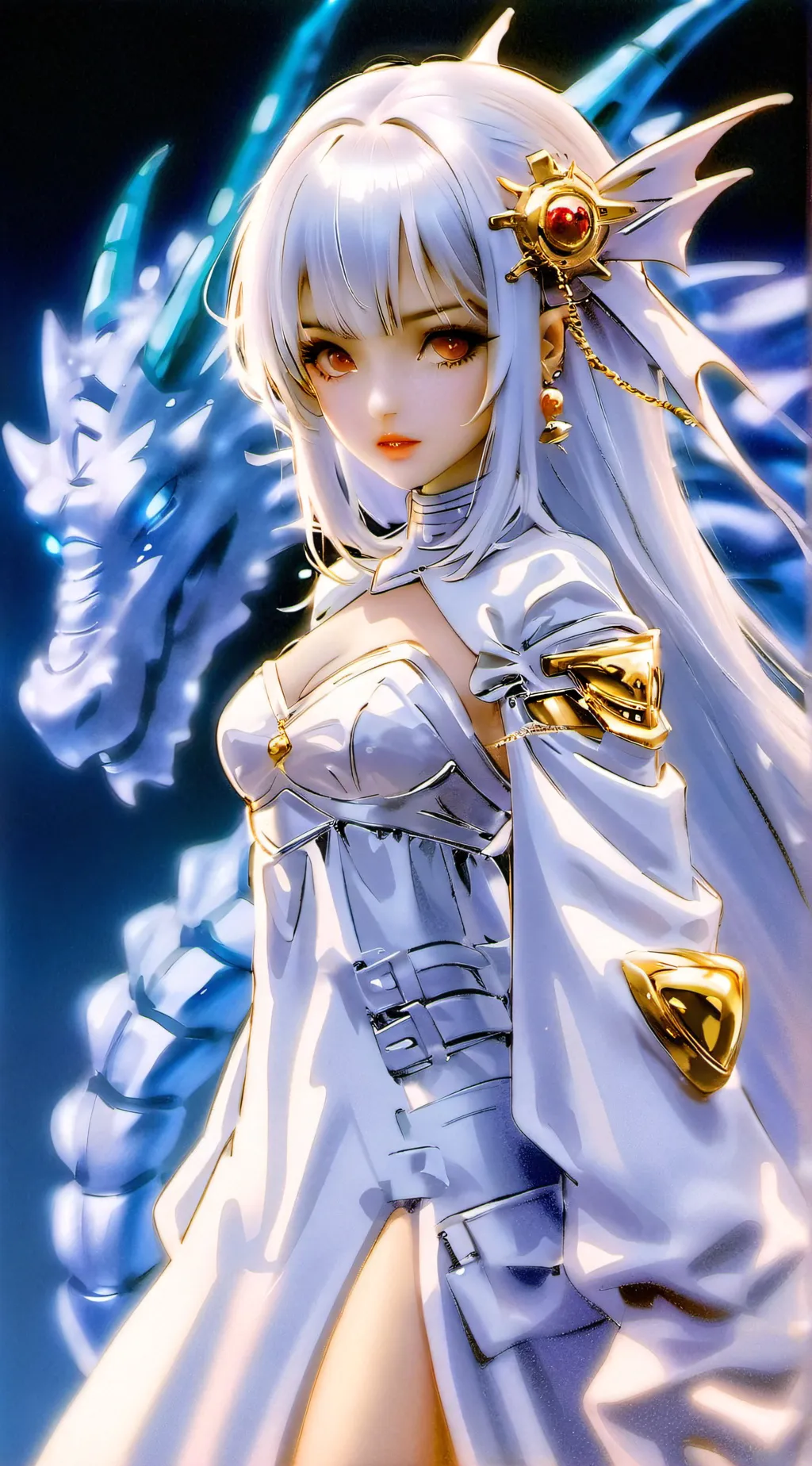 ai character: lily background