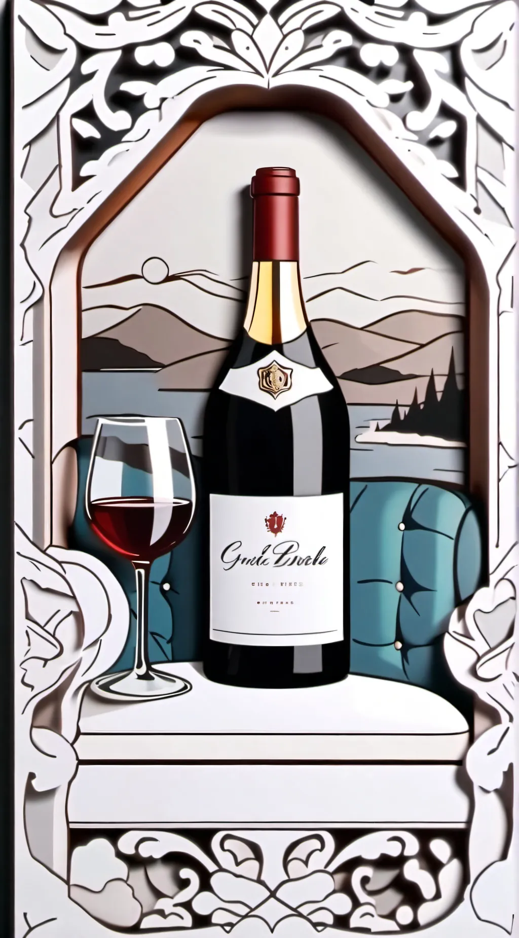 ai character: fpe sleep over background