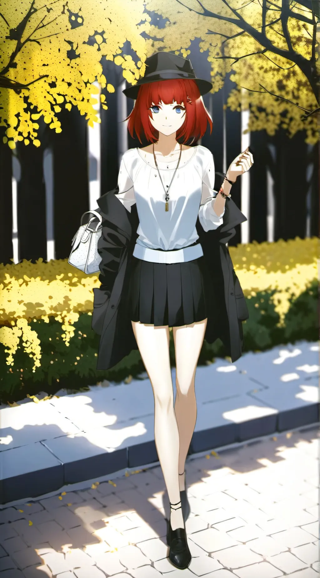 ai character: Aurora background