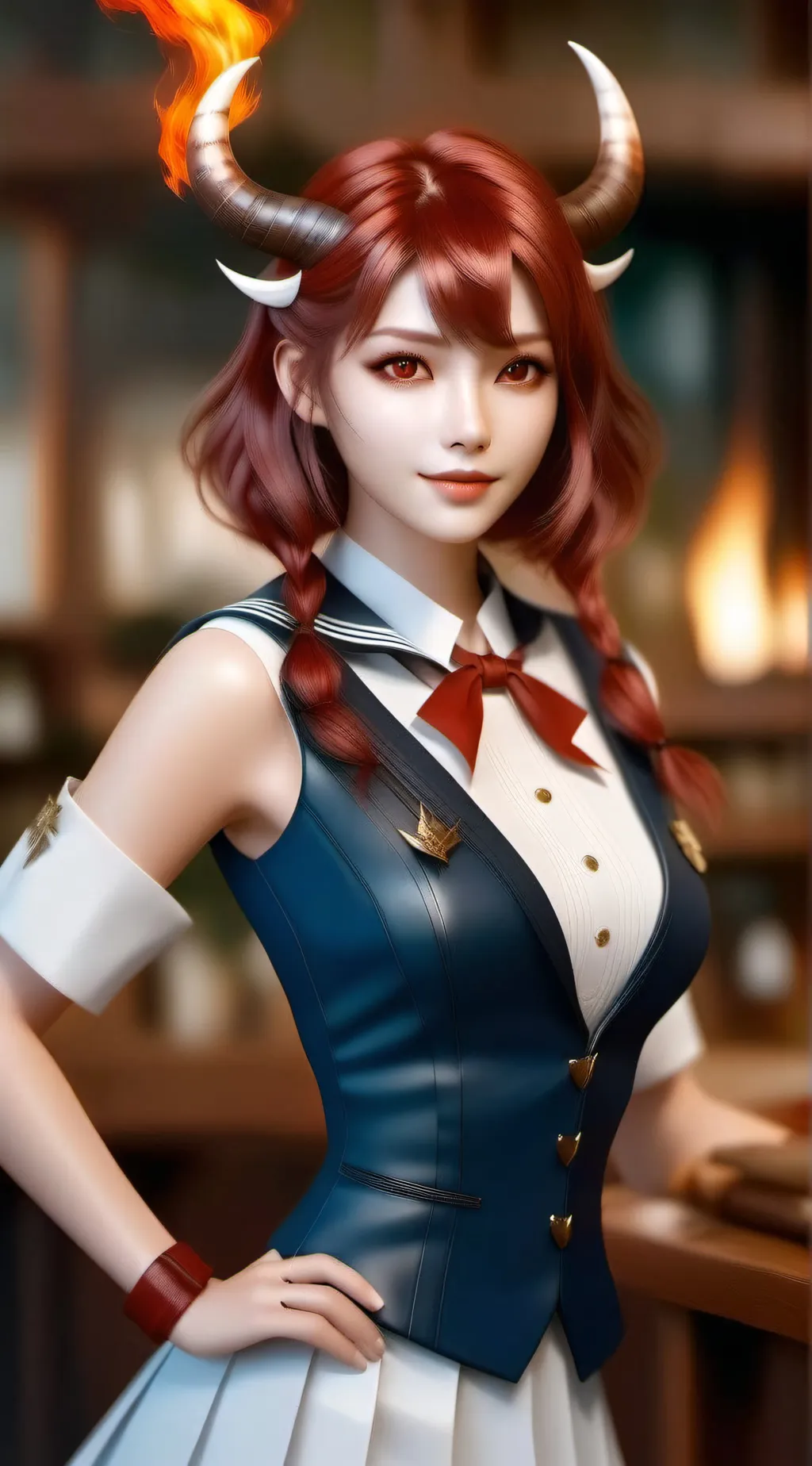 ai character: Sailor War background