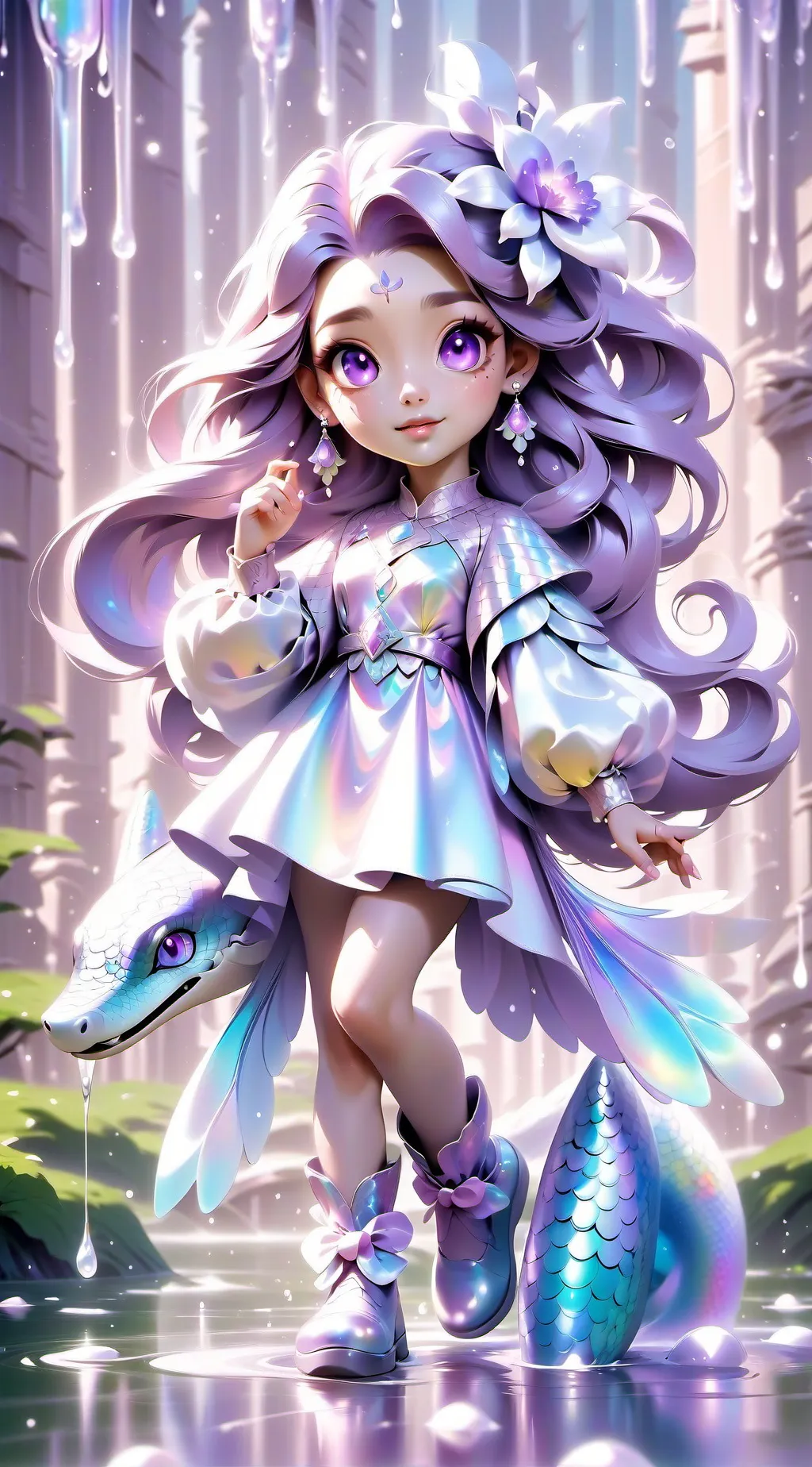 ai character: princess Tessa background