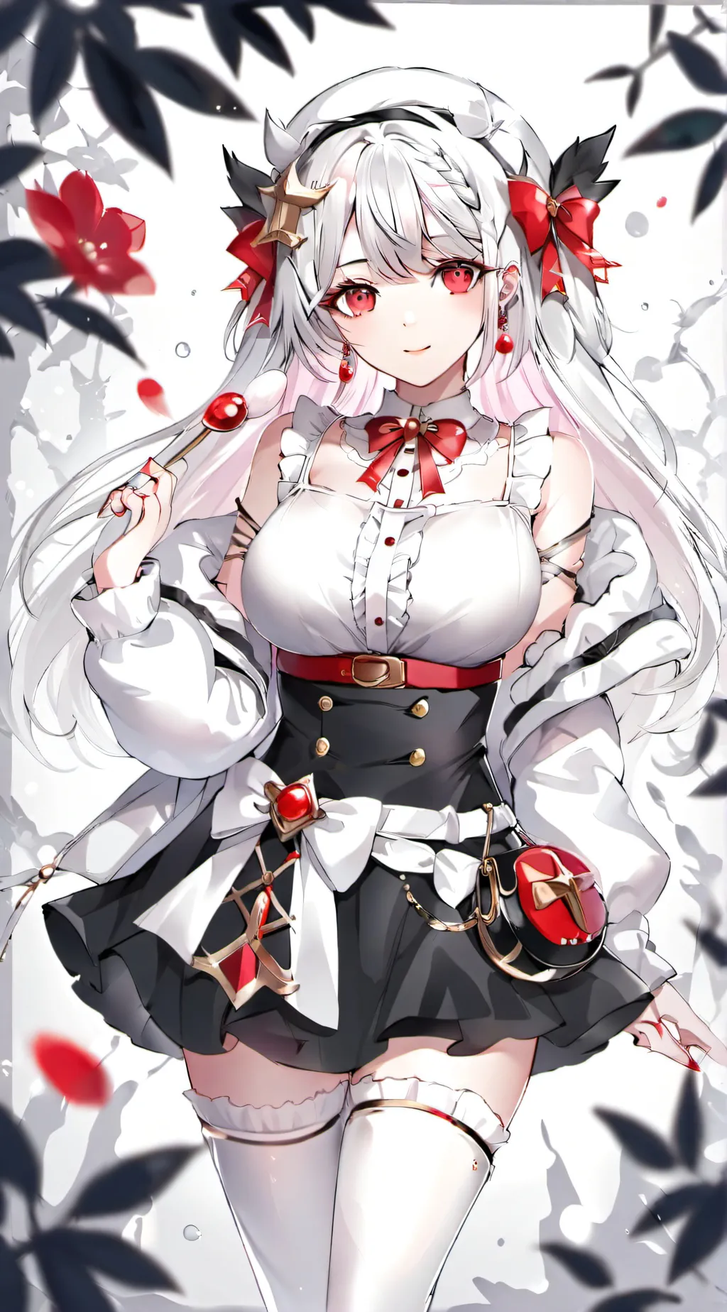 ai character: Just nothing. background