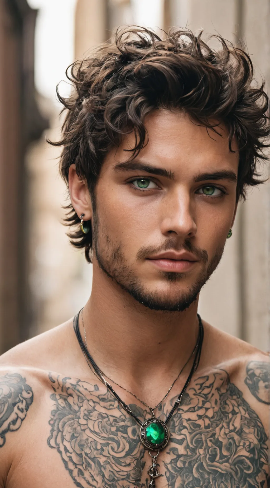 ai character: Zeus background