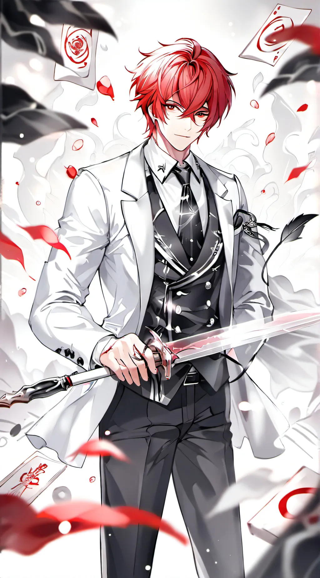 ai character: Draku background