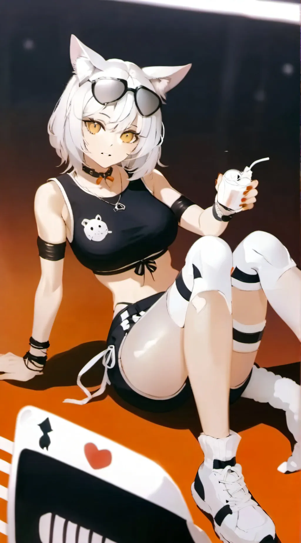 ai character: Maddie  background