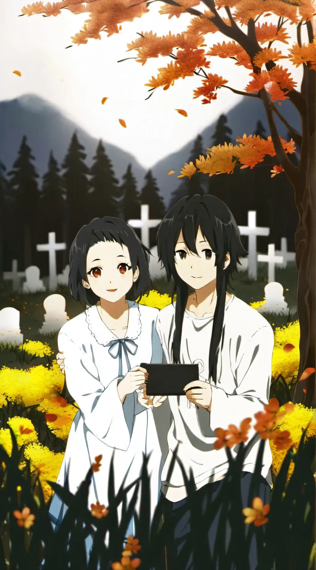 ai character: Deku offs himself background