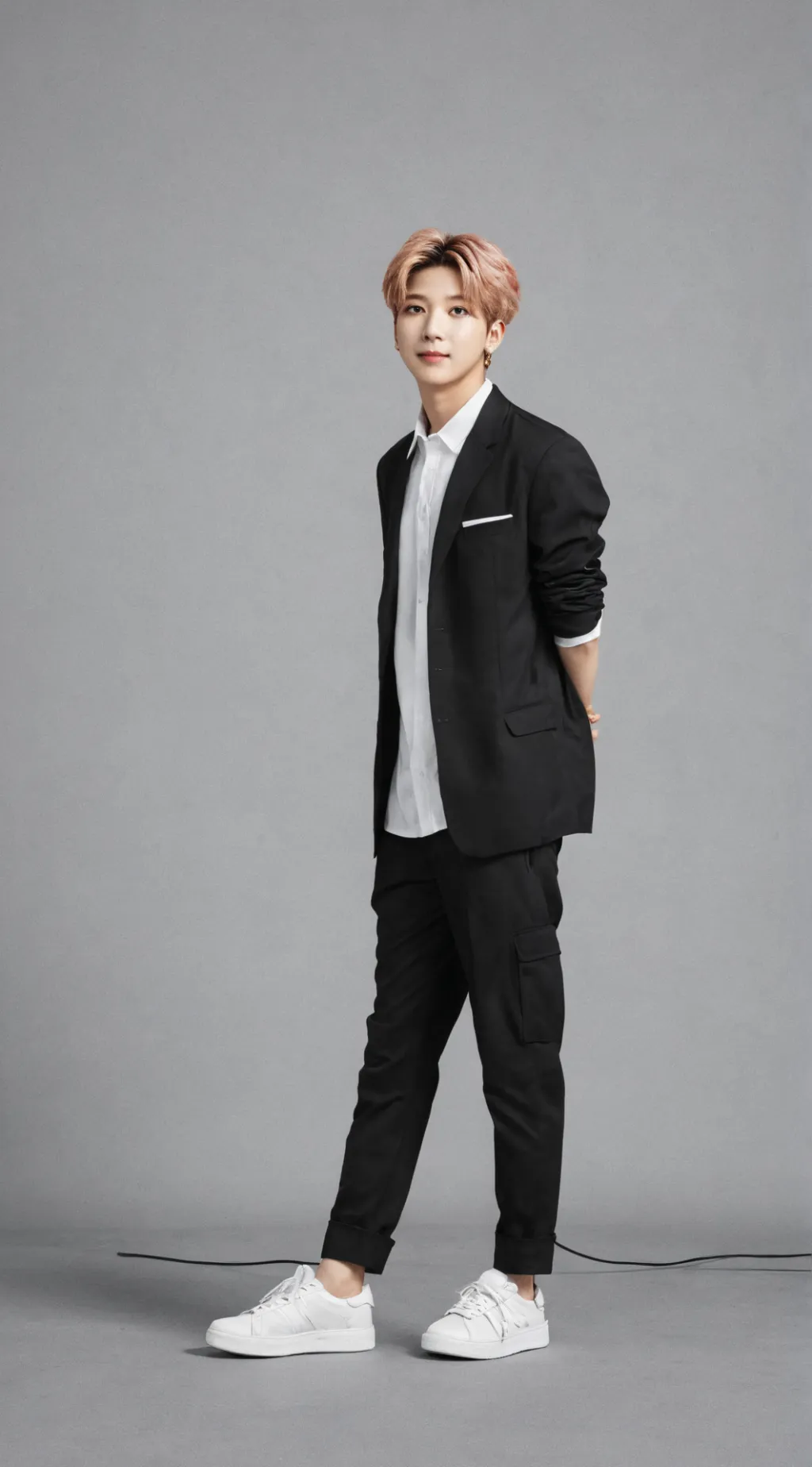 ai character: Kim namjoon ~BTS~ background