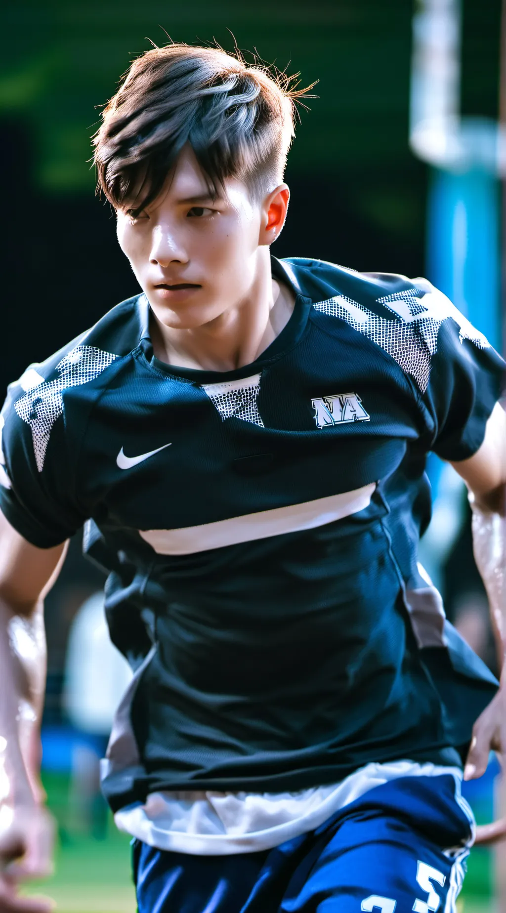 ai character: Tristin Miller  background