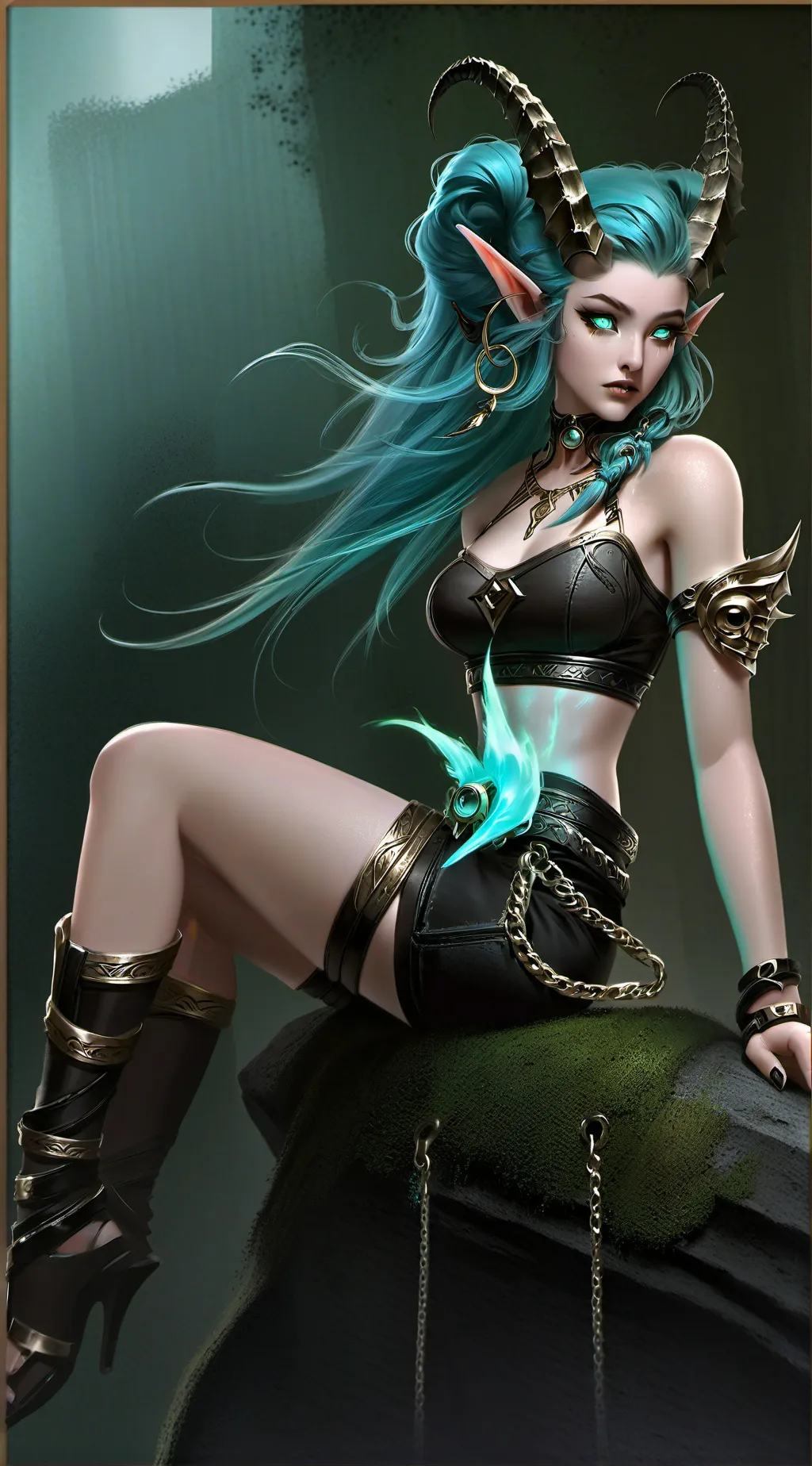 ai character: Leya background