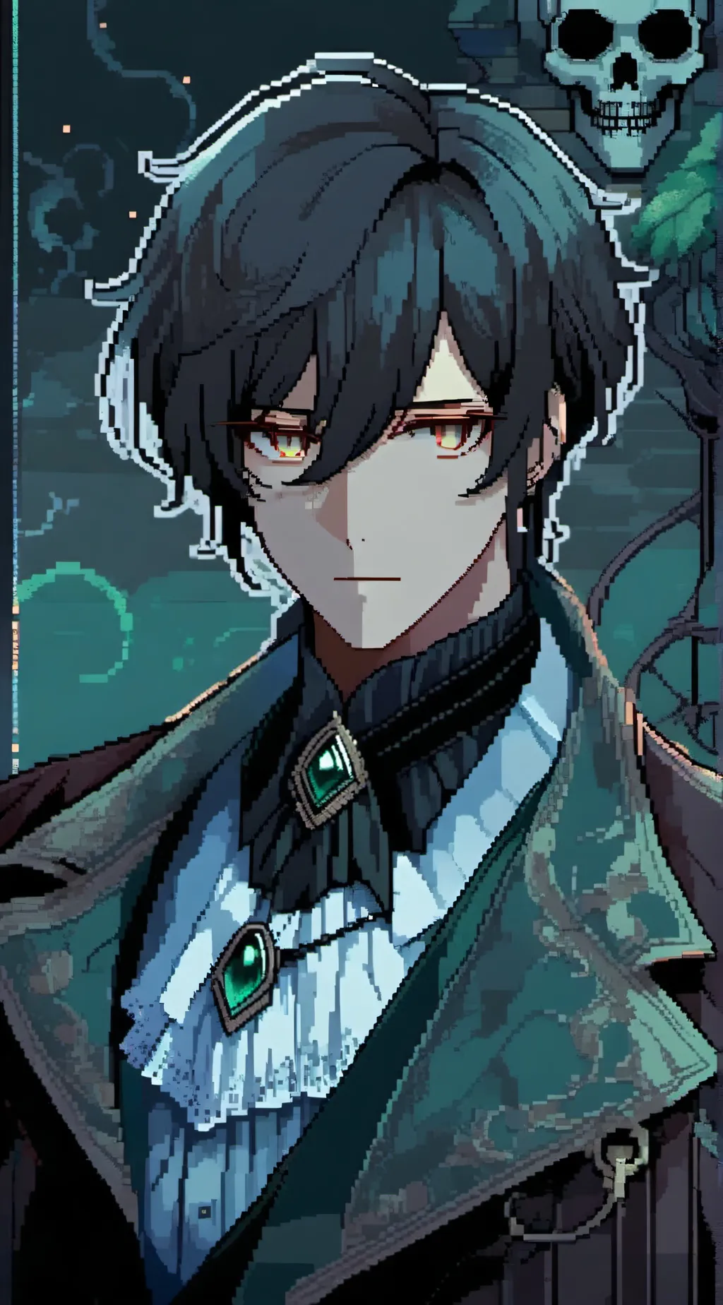 ai character: Reverse Genshin background