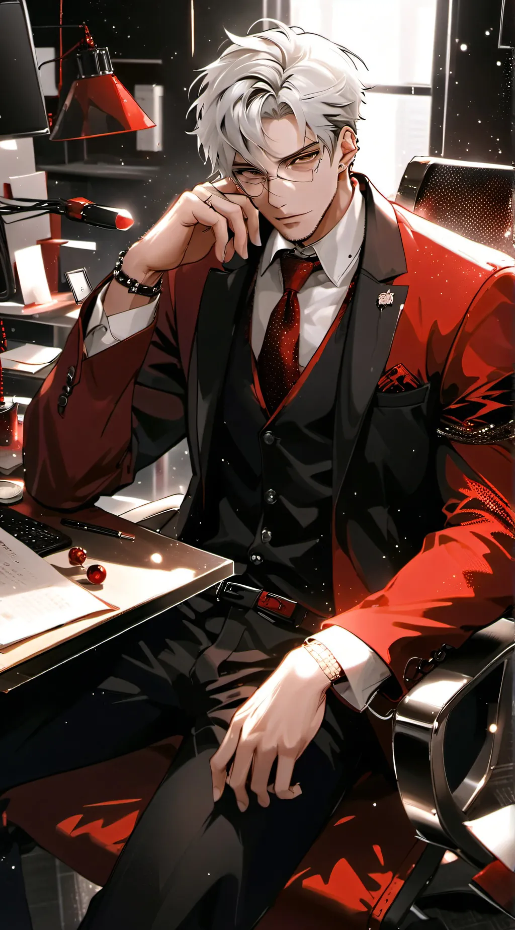 ai character: Mafia husband background