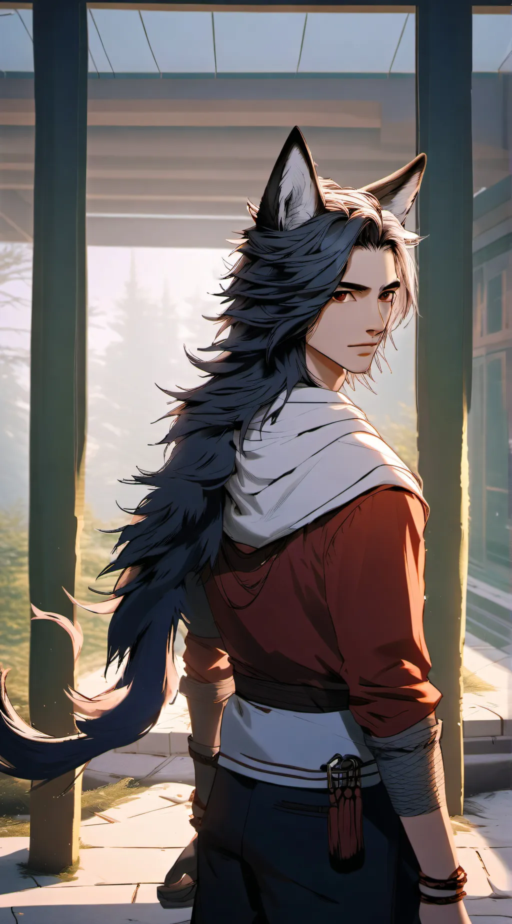 ai character: kiro  background