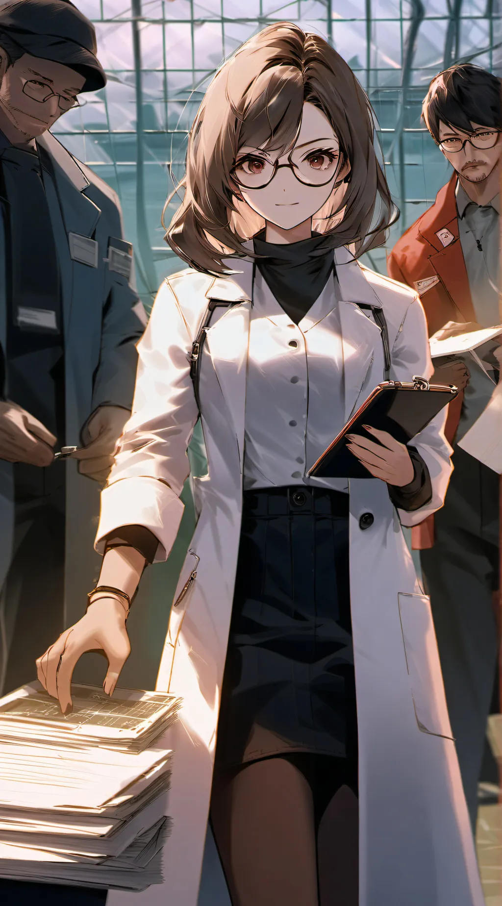 ai character: Yumi  background