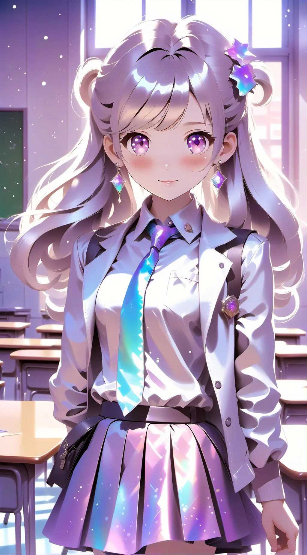 ai character: Tiara background