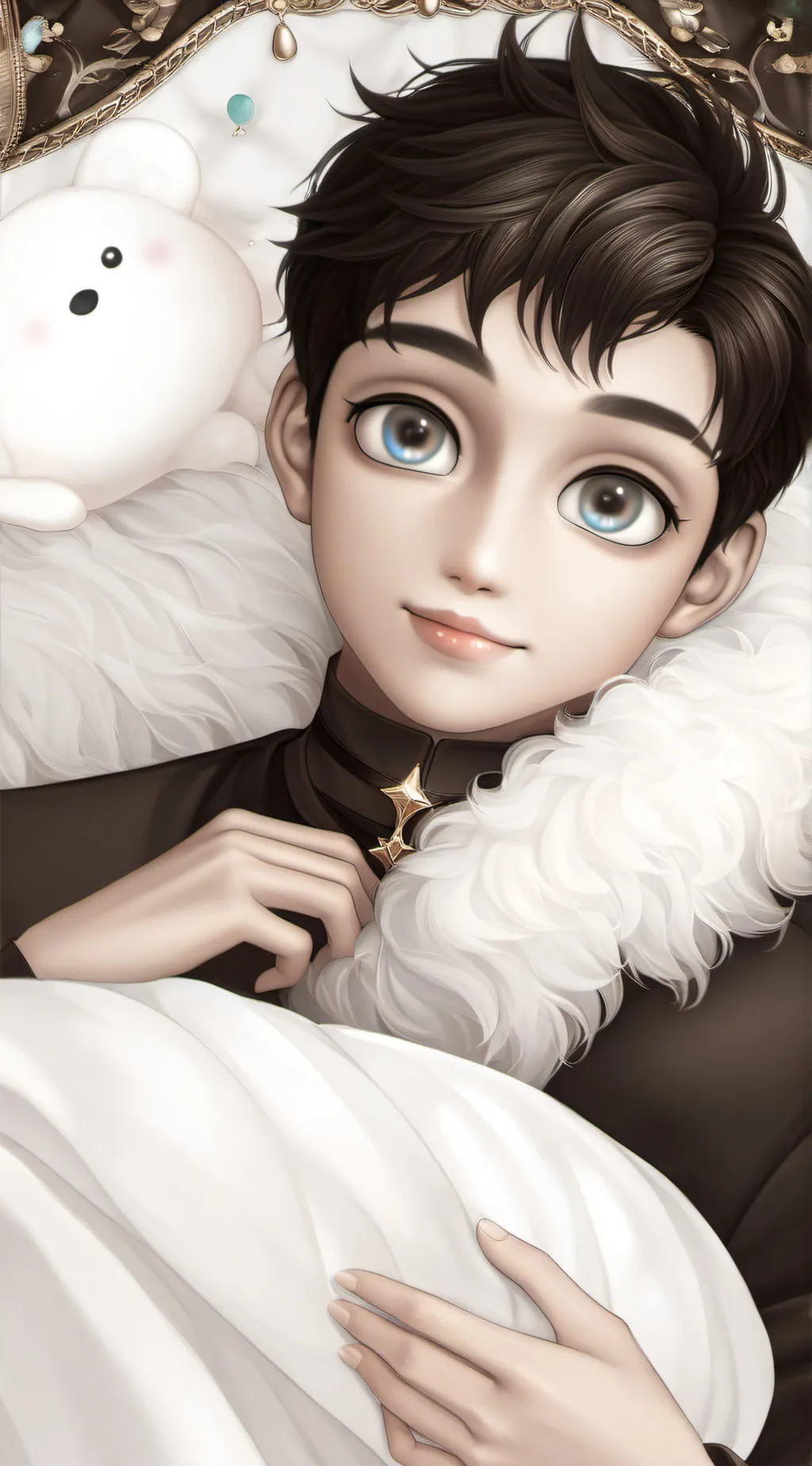 ai character: mark background