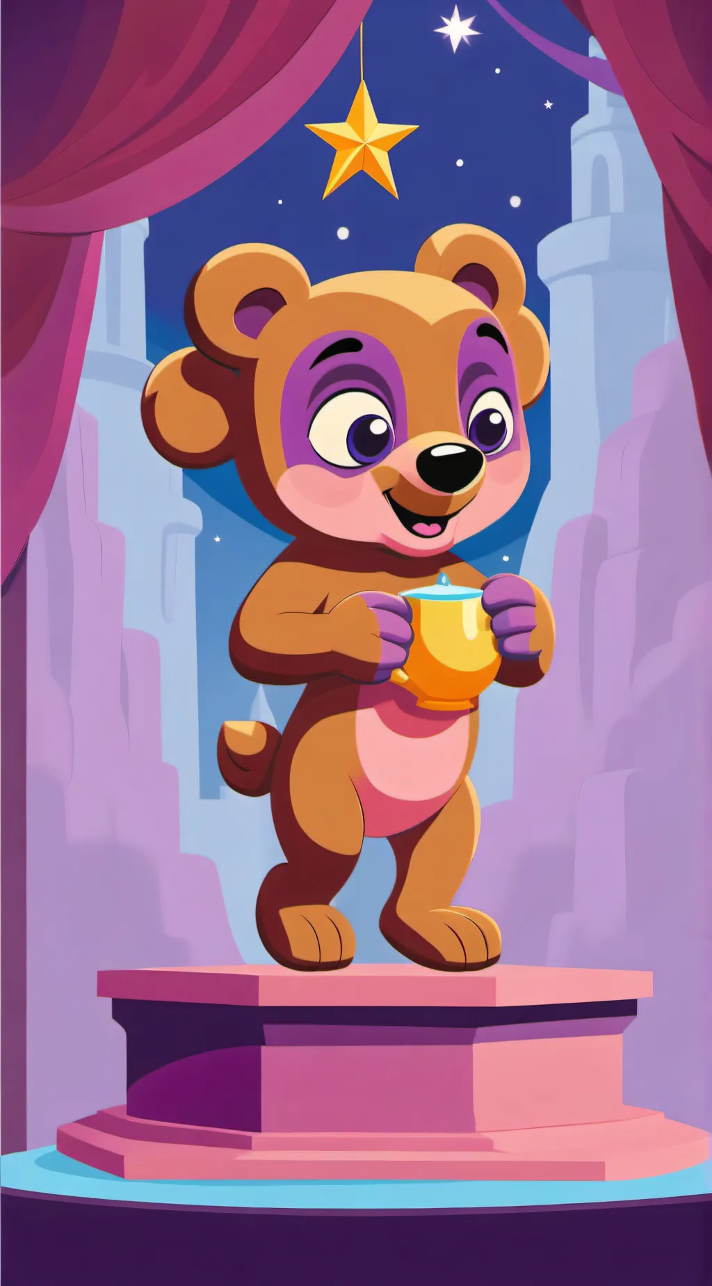 ai character: Barnaby background