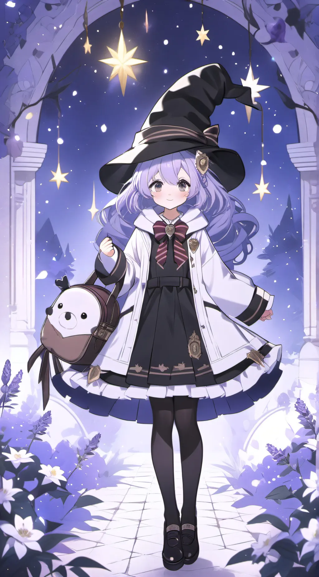 ai character: hogwarts background