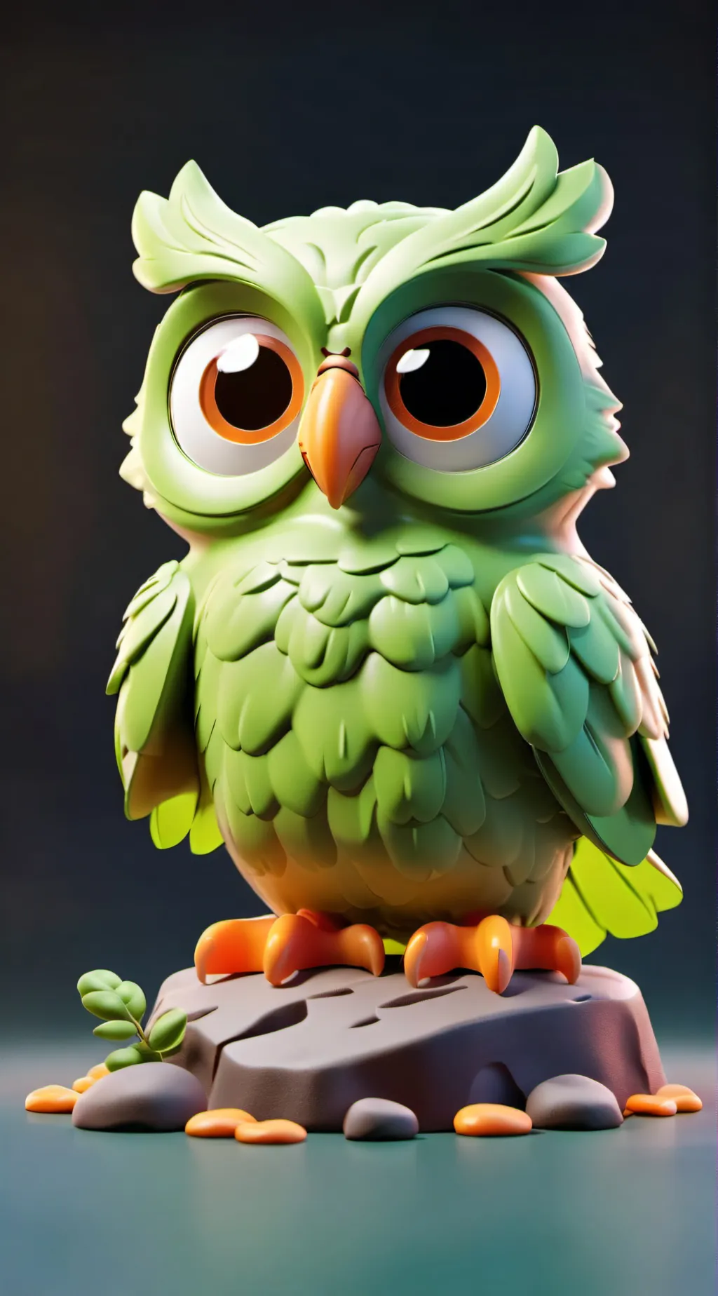 ai character: Duolingo background