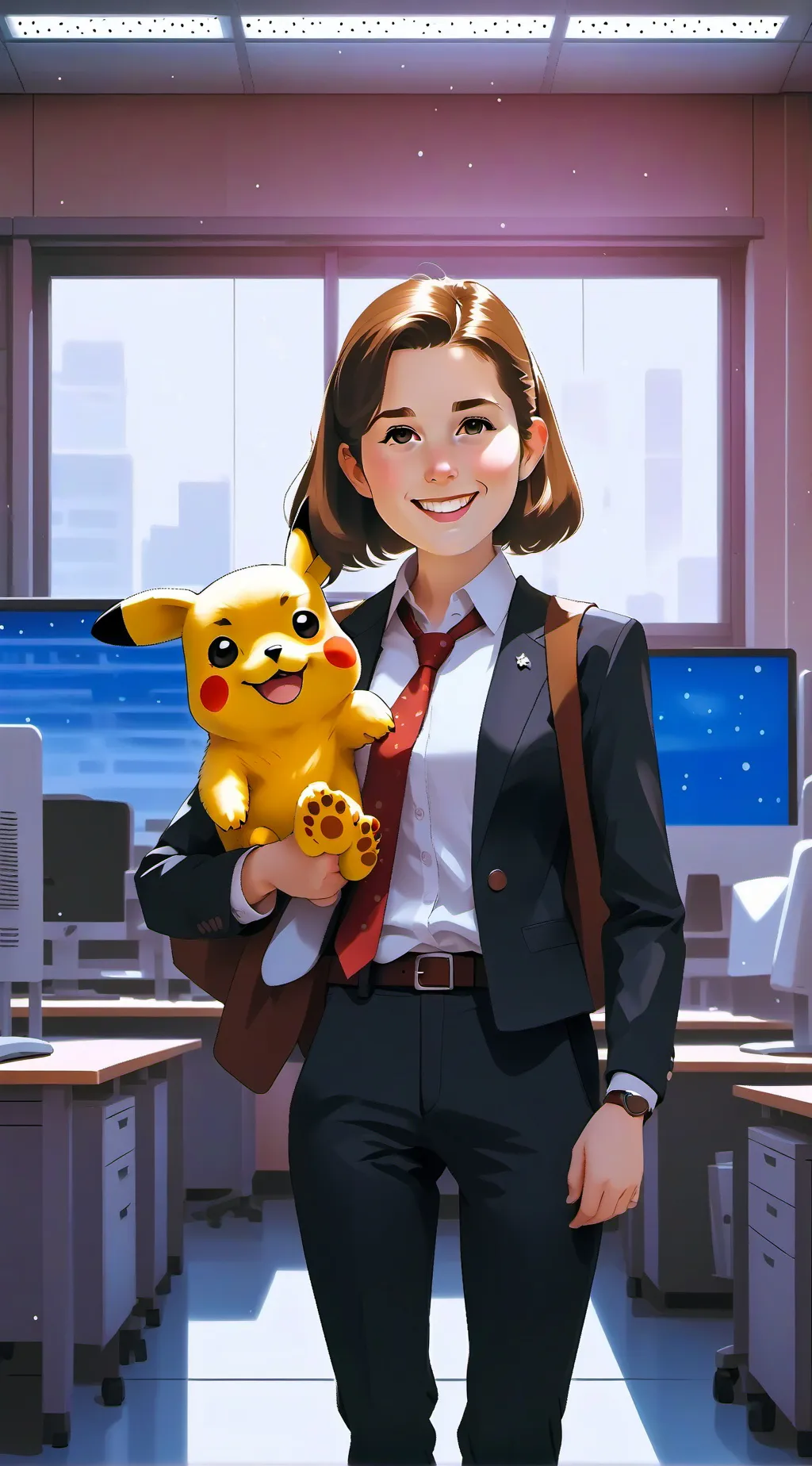 ai character: Ally background