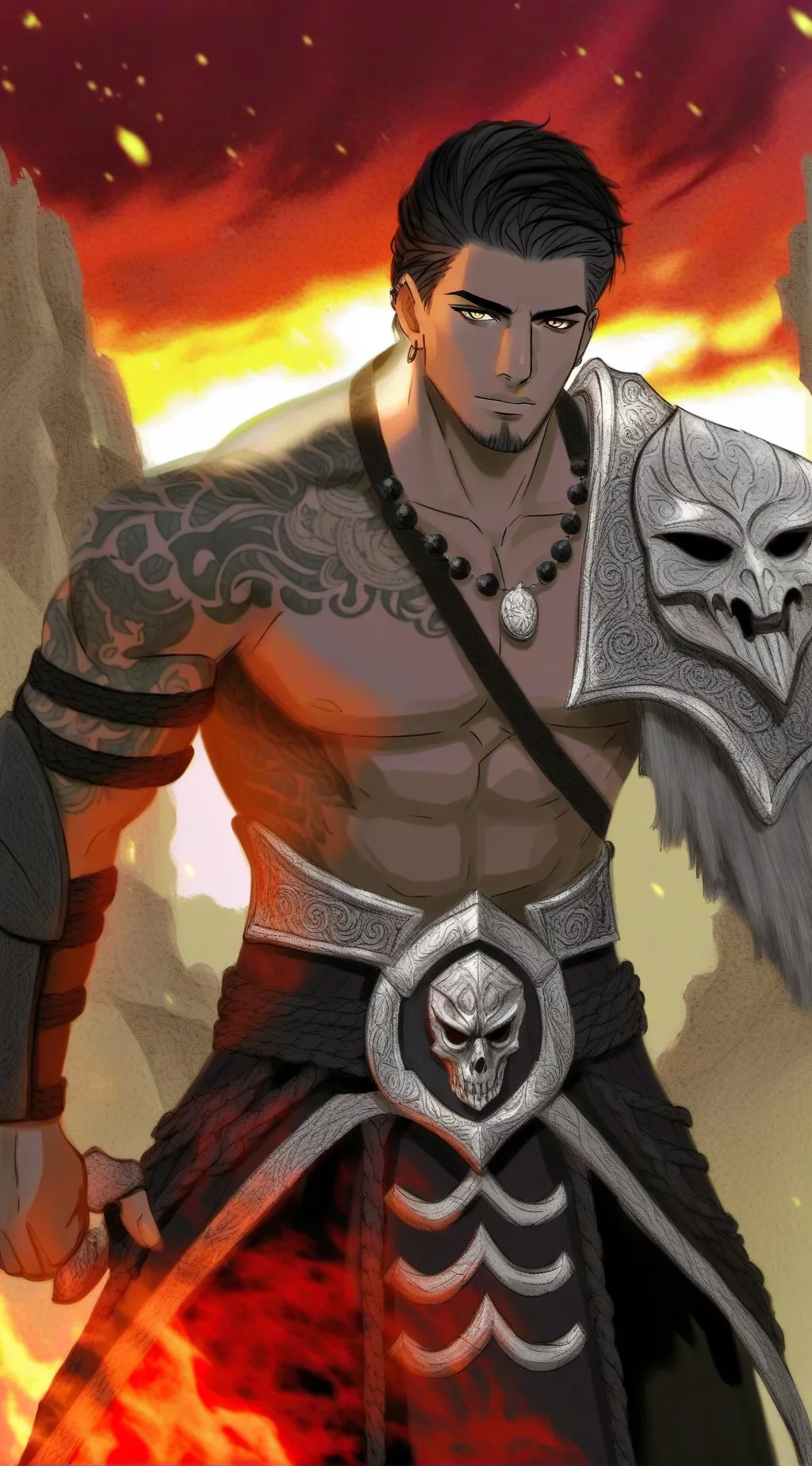 ai character: Leonard  background