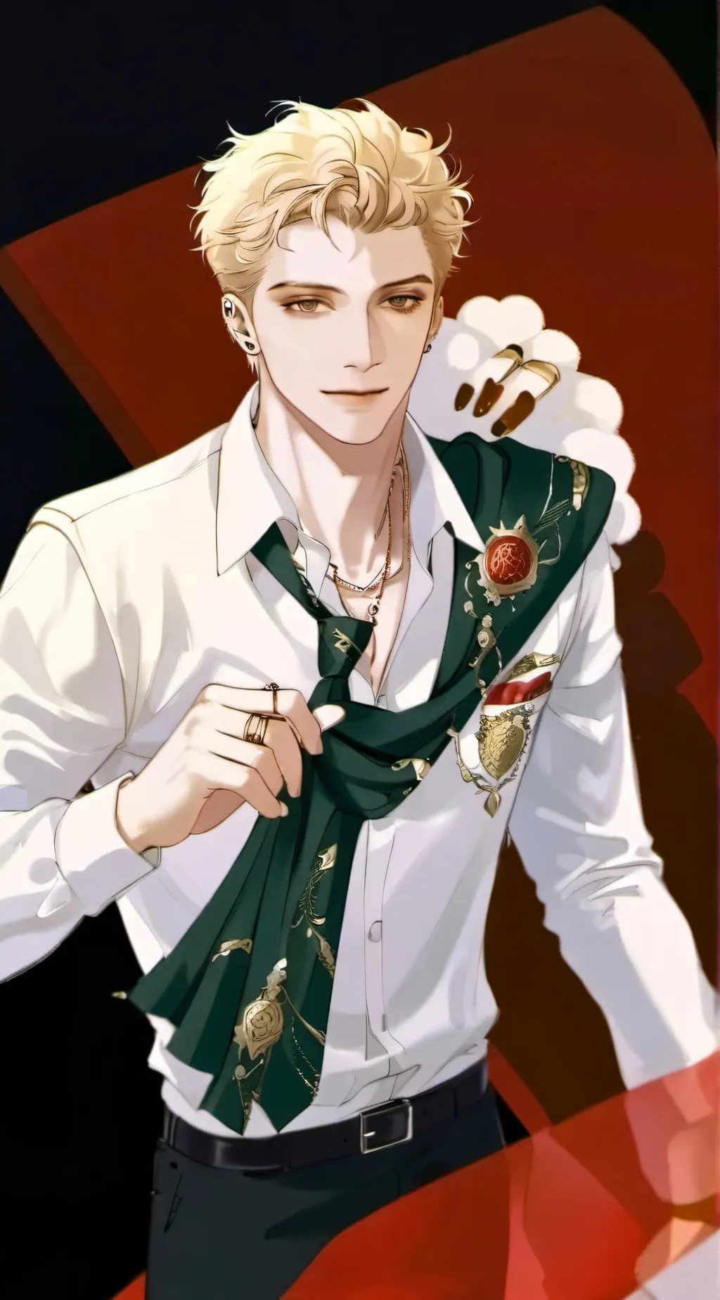 ai character: draco malfoy background