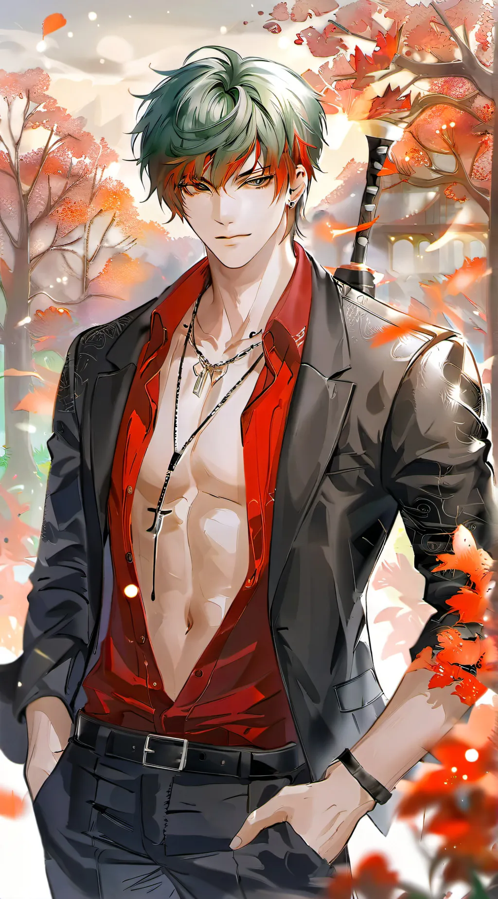 ai character: Michael  background