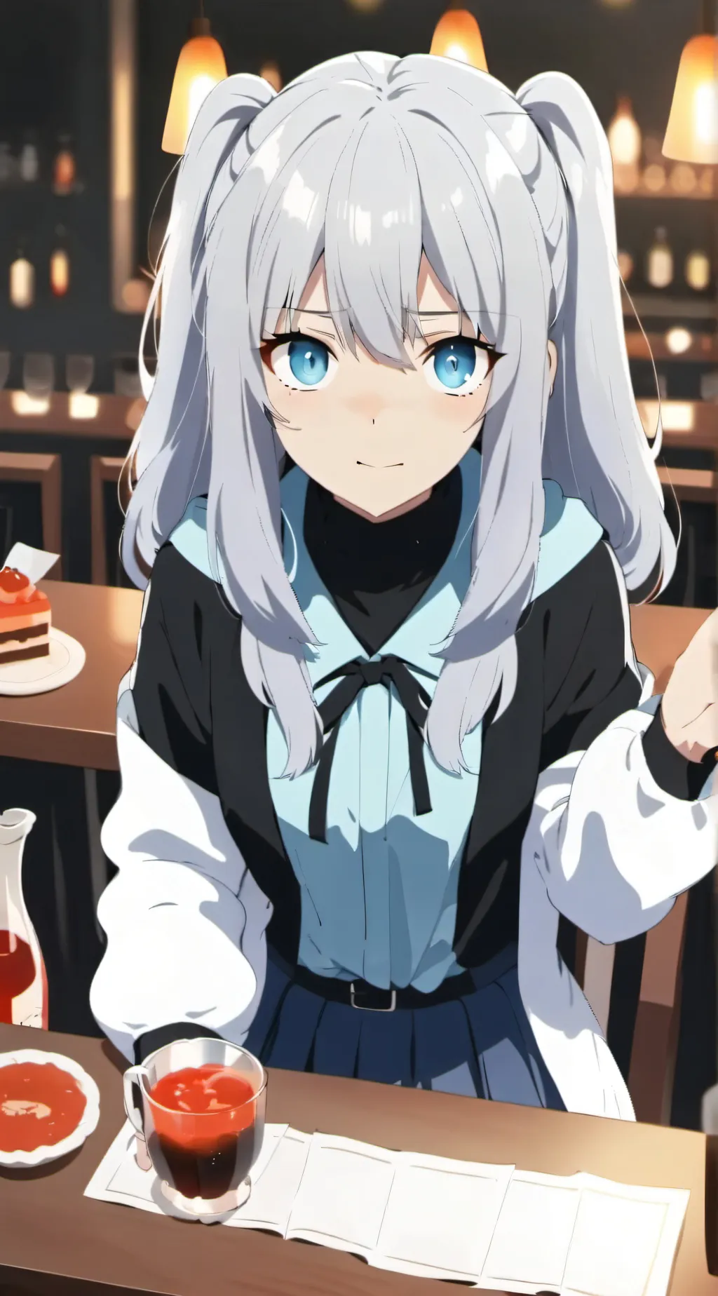 ai character: Spring background