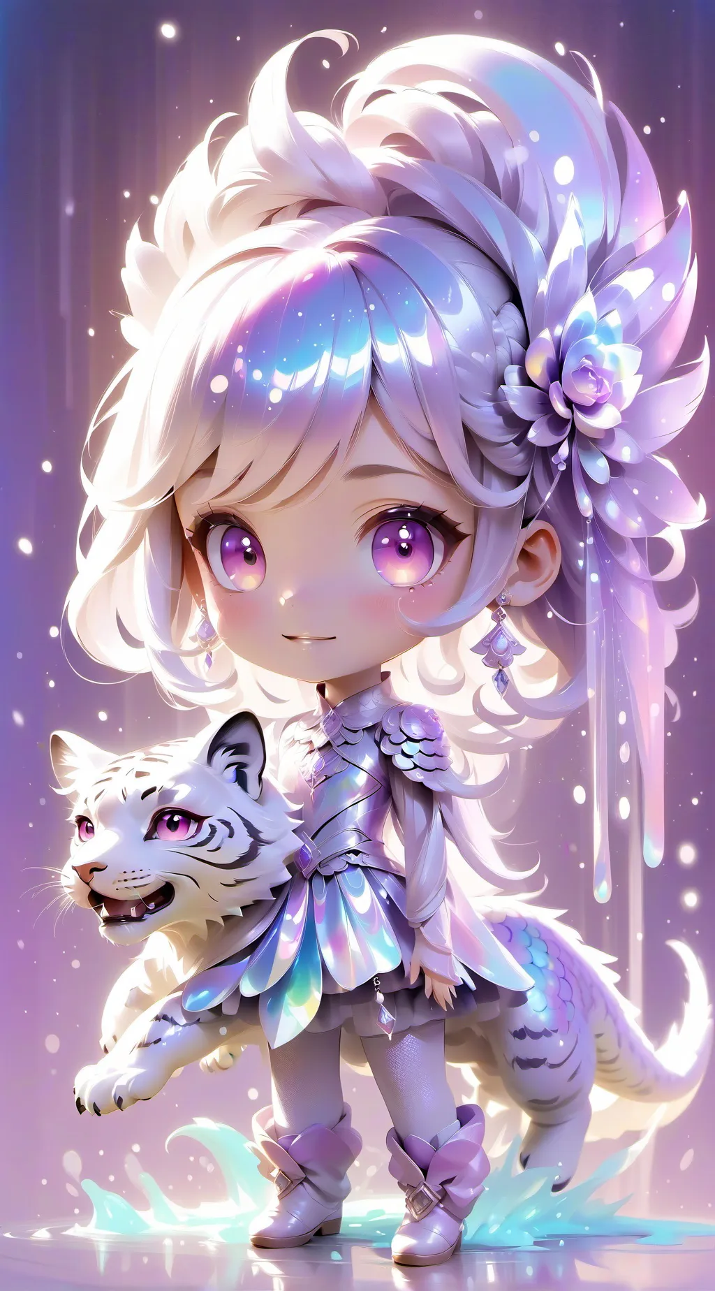 ai character: Shela background